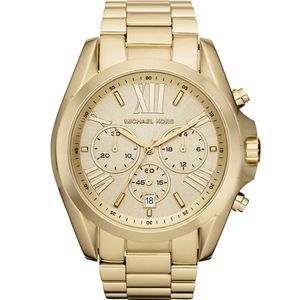 Relógio Michael Kors Unissex em Aço Dourado