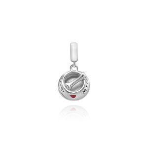 Charm My Pet Osso em Prata 925