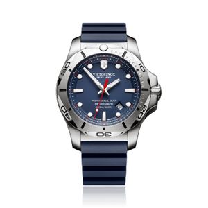 Relógio Victorinox I.N.O.X. Professional Diver Masculino com Pulseira de Borracha Azul 241734