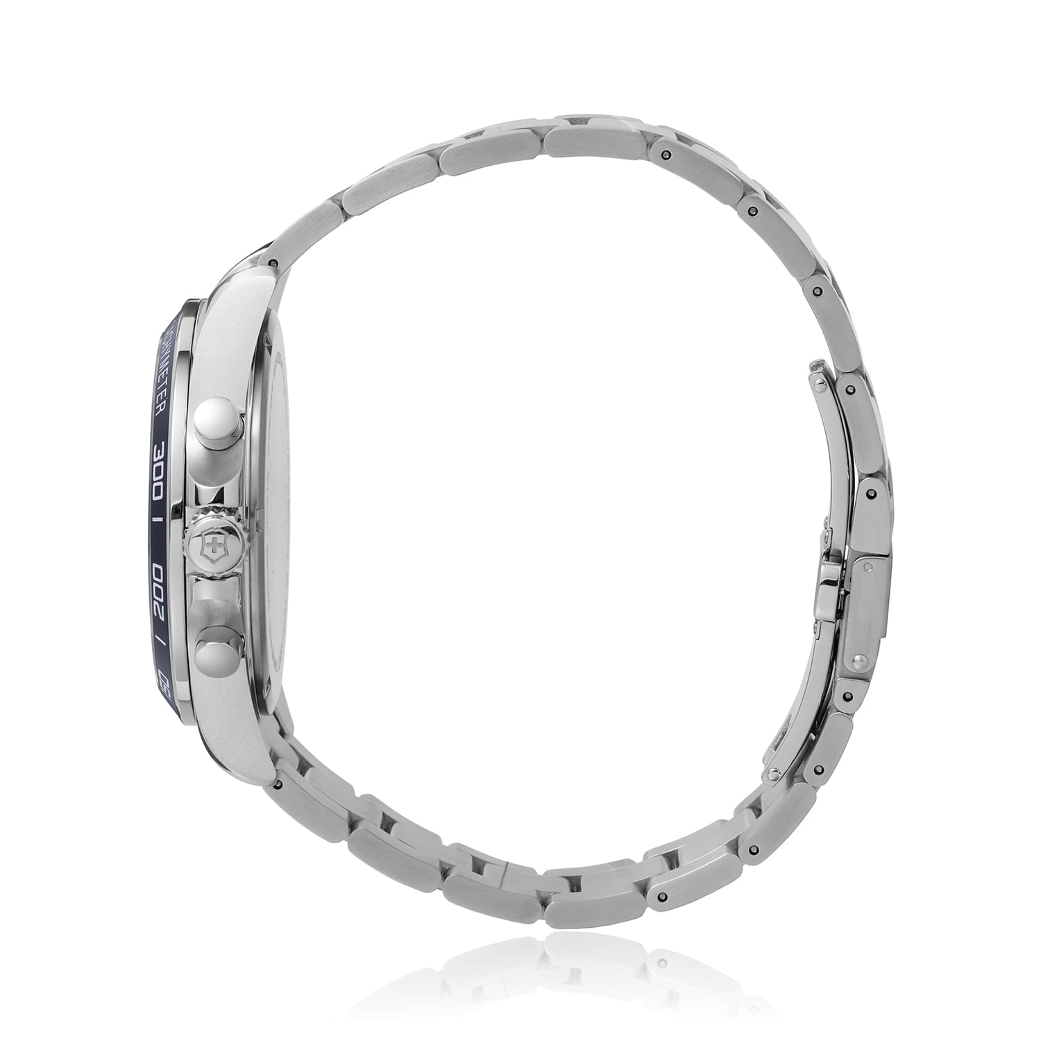 トゥッコビ　超特大サイズ　ピンク Relógio Victorinox FieldForce Masculino em Aço Prateado 241857