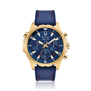 Relógio Bulova Masculino Marine Star em Aço Dourado