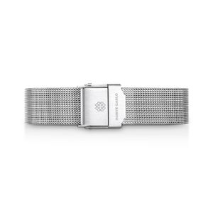 Pulseira de Relógio Monte Carlo Liberty em Aço Mesh Prateada