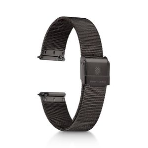 Pulseira de Relógio Monte Carlo Liberty em Aço Mesh Preto