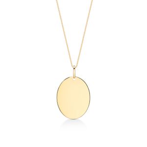 Pingente Personalizável em Ouro Amarelo 18k