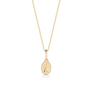 Pingente Nossa Senhora Aparecida em Ouro Amarelo 18k