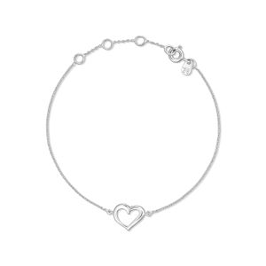 Pulseira Coração em Prata 925