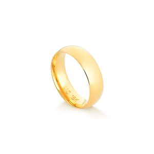 Aliança em Ouro Amarelo (5mm)