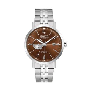 Relógio Bulova Aerojet Masculino em Aço Prateado 96B375