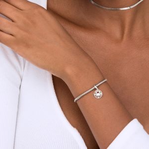 Charm Cancêr Cravejado em Prata 925