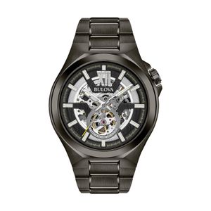 Relógio Bulova Masculino Em Aço Grafite