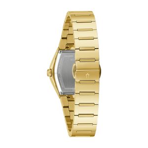 Relógio Bulova Feminino Em Aço Dourado
