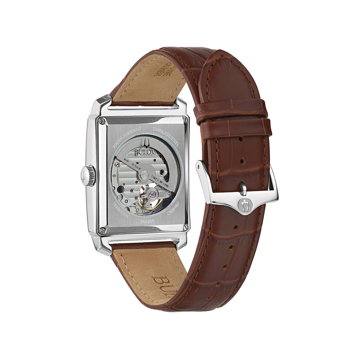 Relógio Bulova Masculino em Couro Marrom MONTE CARLO - Main Image