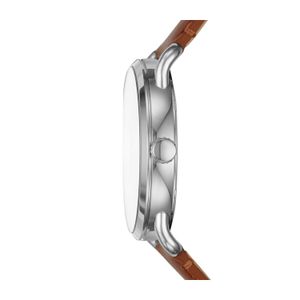 Relógio Fossil Masculino em Couro Marrom
