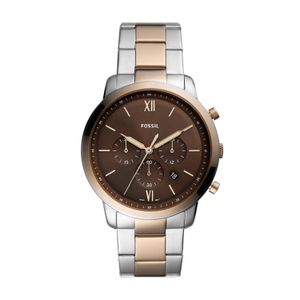 Relógio Fossil Masculino em Aço Bicolor
