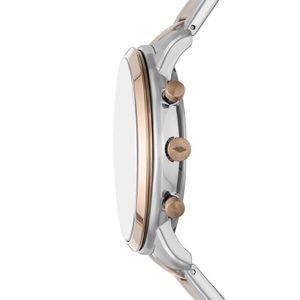 Relógio Fossil Masculino em Aço Bicolor