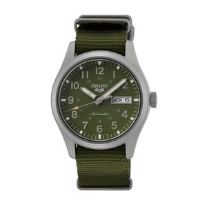 Relógio Seiko Masculino em Tecido Verde