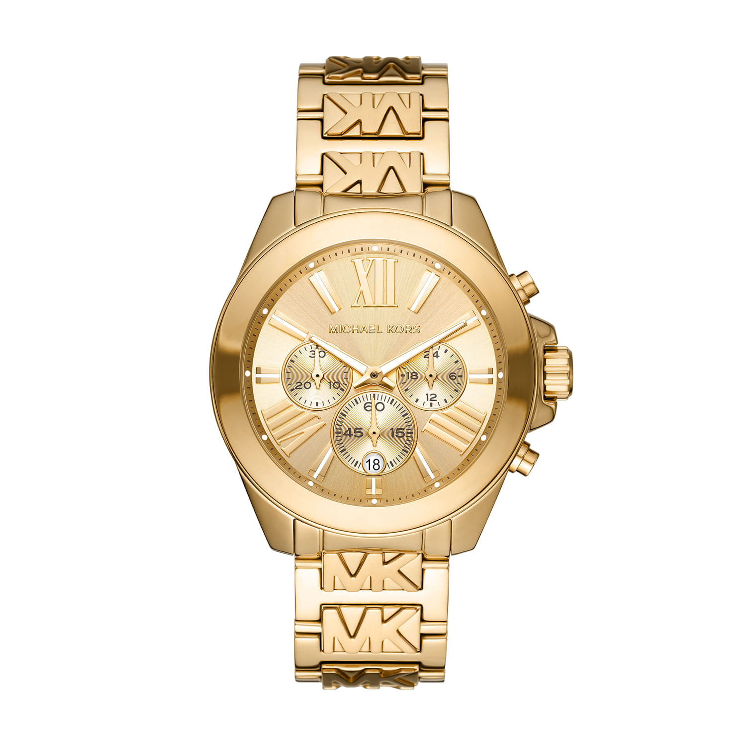 Relógio Michael Kors Feminino em Aço Dourado MONTE CARLO