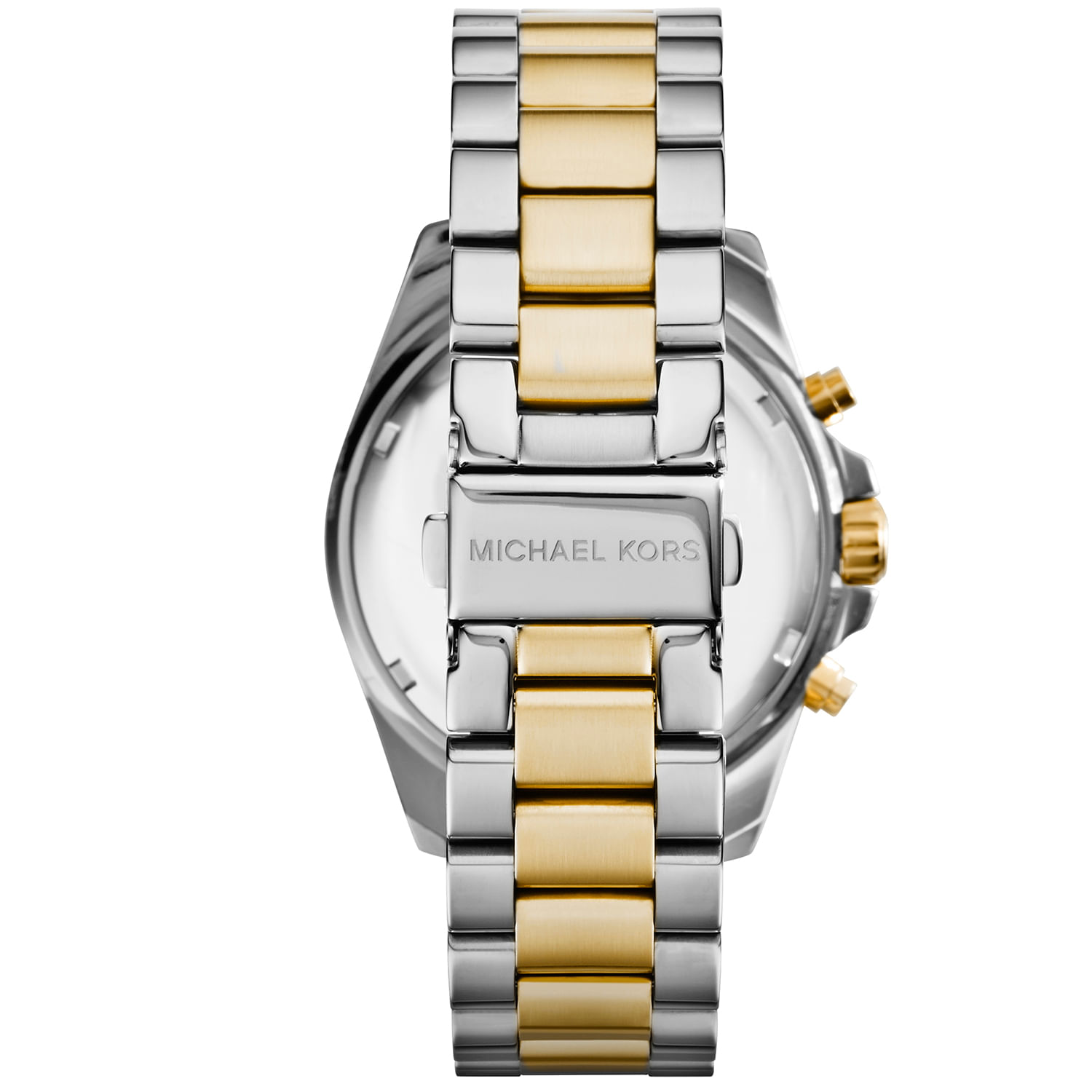 Relógio Michael Kors Bradshaw Cronógrafo Feminino Bicolor | MONTE