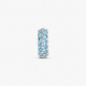 Charm Separador Cravejado em Prata 925