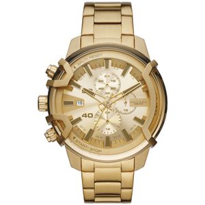 Relógio Diesel Masculino em Aço Dourado