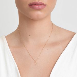 Pingente Letra Y em Ouro Amarelo 18k