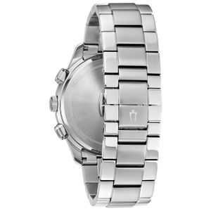 Relógio Bulova Masculino em Aço Prateado com Cronógrafo