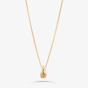 Colar Elos em Prata 925 com Banho de Ouro Amarelo 18k - 45cm
