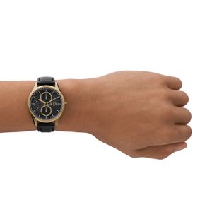 Relógio Armani Exchange Masculino com Pulseira de Couro AX1869B1