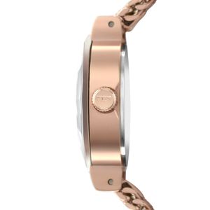 Relógio Technos Feminino em Aço Rosé Com Pulseira Dupla 5Y20IR/4J
