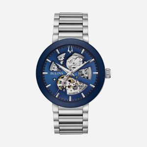 Relógio Bulova Masculino Futuro em Aço Prateado 96A204N