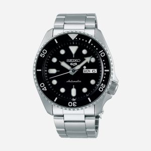 Relógio Seiko 5 Sports Automático Masculino em Aço Prateado SRPD55