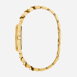 Relógio Guess Feminino em Aço Dourado com Corrente de Brilhos GW0546L2