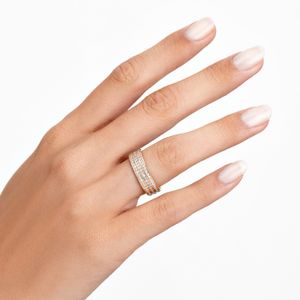 Aliança Com Aro inteiro Cravejado com 144 Pontos de Diamantes em Ouro Amarelo 18k