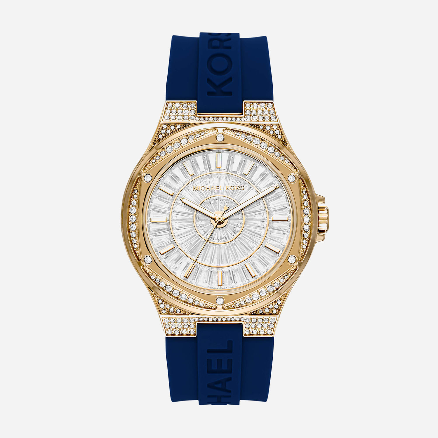 Relogio michael kors pulseira sales azul