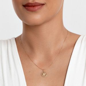 Pingente Espírito Santo em Ouro Amarelo 18k