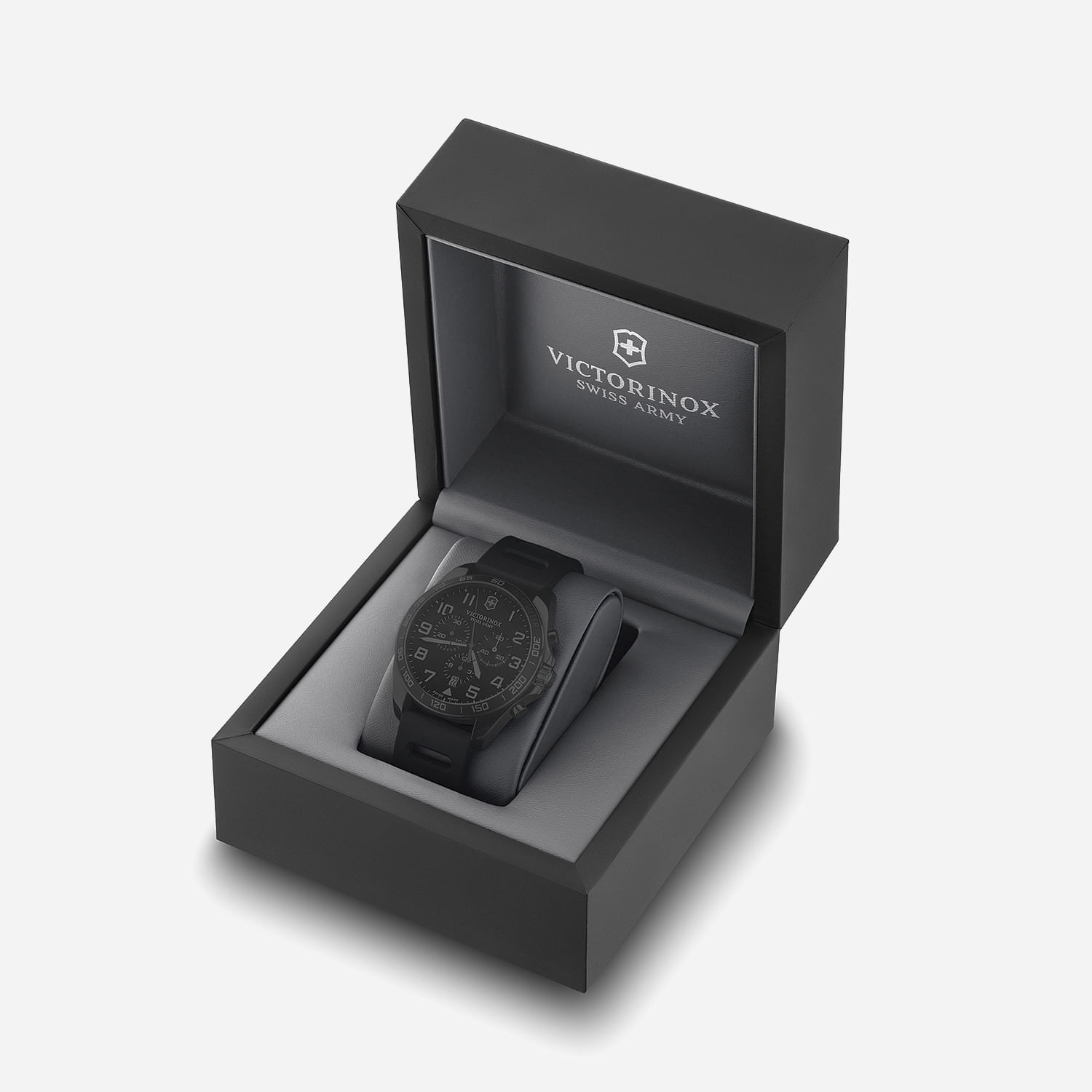 Relógio Victorinox Masculino em Silicone Preto | MONTE CARLO