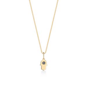 Pingente Hamsa em Ouro Amarelo 18k