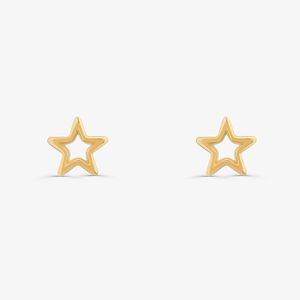 Brinco Estrela em Ouro Amarelo 18k