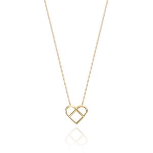 Pingente Separador Coração em Ouro Amarelo 18k