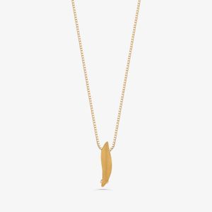 Pingente Onda em Ouro Amarelo 18k
