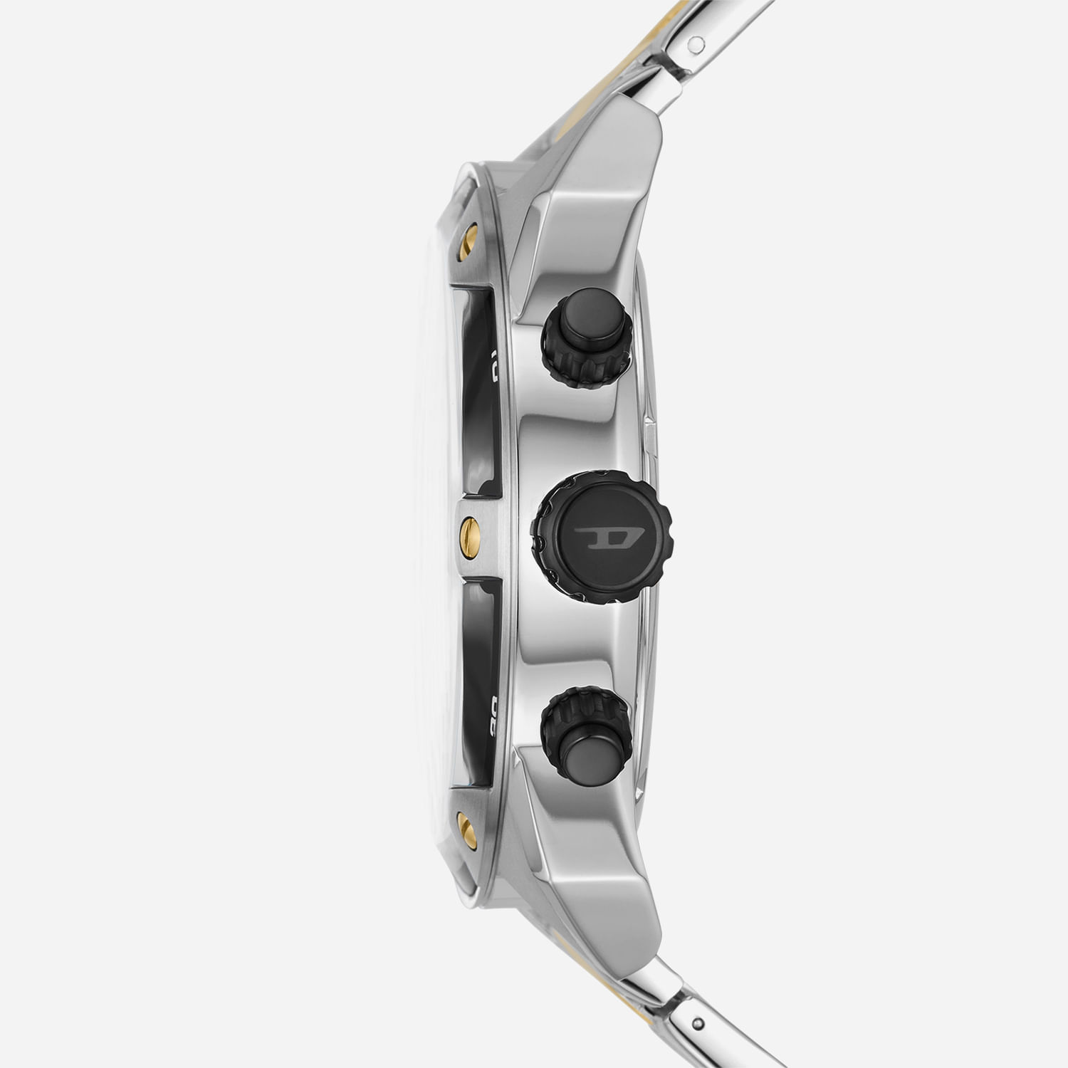 Relógio Diesel Cronógrafo Masculino em Aço Bicolor DZ4627B1