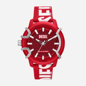 Relógio Diesel Masculino Griffed Vermelho DZ4620B1