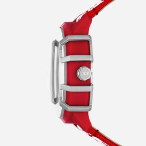 Relógio Diesel Masculino Griffed Vermelho DZ4620B1