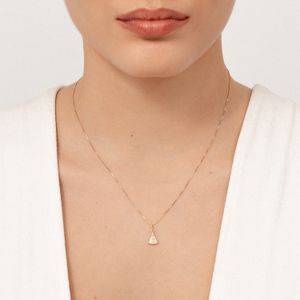 Pingente Nossa Senhora Aparecida em Ouro Amarelo 18k