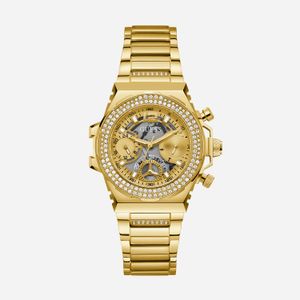 Relógio Guess Feminino em Aço Dourado com Cristais GW0552L2