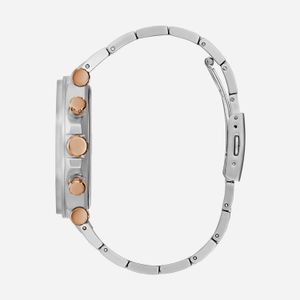 Relógio Guess Masculino em Aço Prateado e Mostrador Preto GW0539G1