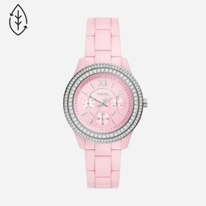 Relógio Fossil Feminino Rosa com Brilhos ES5153/1TN