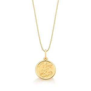 Pingente São Jorge em Ouro Amarelo 18k