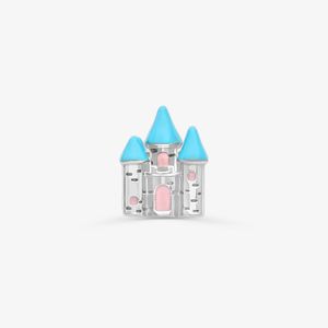 Charm Castelo em Prata 925