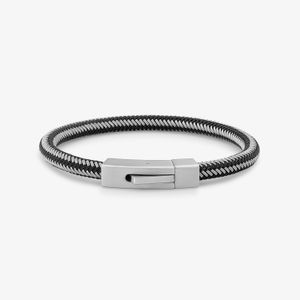 Pulseira Masculina Maleável em Aço - 21 cm